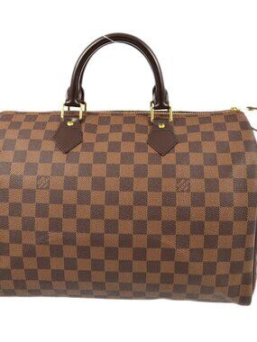 Louis Vuitton Damier Speedy 35 Handbag N41363 SP0131 181670